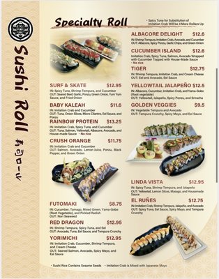 Menu photo 4 Sushi Yorimichi San Diego, CA Menu photo 4 Sushi Yorimichi San Diego, CA