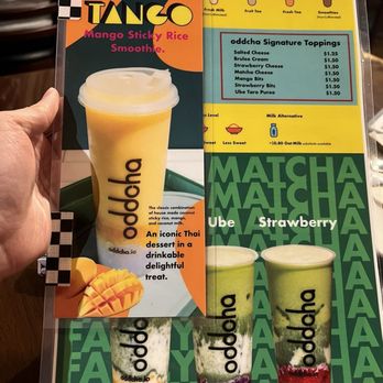 Oddcha - Menu cover - Bubble Tea Near Me - Reno, Nevada Oddcha - Menu cover - Bubble Tea Near Me - Reno, Nevada