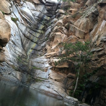 Cedar Creek Falls - Barely any water flowing in the fall when we went today. 05.06.13 - Hiking Near Me - Ramona, California Cedar Creek Falls - Barely any water flowing in the fall when we went today. 05.06.13 - Hiking Near Me - Ramona, California