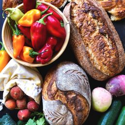 Farmer's market haul, featuring Proof Bread & pastries