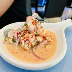 Locura Marina Peruvian Restaurant - Extra spicy ceviche