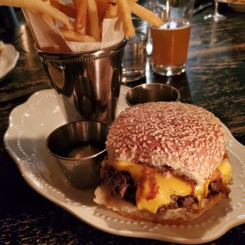 The Loyalist - The Loyalist Cheeseburger and Fries - New American Near Me - Chicago, Illinois The Loyalist - The Loyalist Cheeseburger and Fries - New American Near Me - Chicago, Illinois