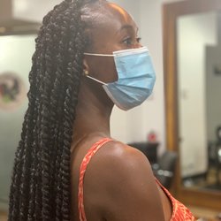 Crochet Passion twist Hairstyle