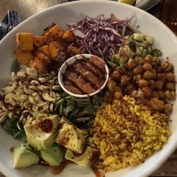 Spicy vegan Buddha bowl Spicy vegan Buddha bowl
