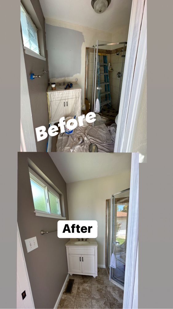 Slide of Bautista painting