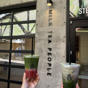 Milk Tea People - Strawberry matcha, Blueberry lavender matcha - Tea Rooms Near Me - Denver, Colorado Milk Tea People - Strawberry matcha, Blueberry lavender matcha - Tea Rooms Near Me - Denver, Colorado