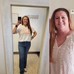 Trim & Slim Weight Loss Clinic - Before and after of a happy weight loss client!