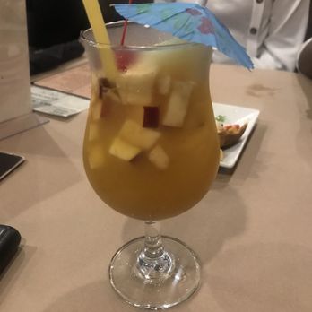 Rice and Beans - Passion Fruit Sangria - Puerto Rican Near Me - Wesley Chapel, Florida