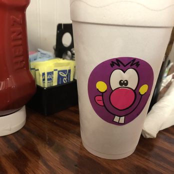 Auburndale Main Street Diner - It's my grandsons drink. They put a sticker on it for him. - Diners Near Me - Auburndale, Florida Auburndale Main Street Diner - It's my grandsons drink. They put a sticker on it for him. - Diners Near Me - Auburndale, Florida