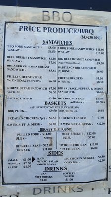 Menu photo 5 D'Z Pit BBQ Florence, SC Menu photo 5 D'Z Pit BBQ Florence, SC