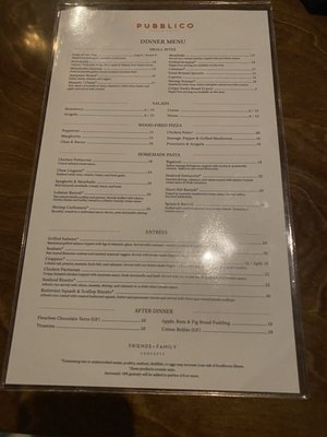 Menu photo 8 Pubblico Italian Eatery Scottsdale, AZ Menu photo 8 Pubblico Italian Eatery Scottsdale, AZ
