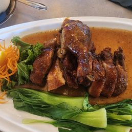 Crispy Duck with Plum sauce Crispy Duck with Plum sauce