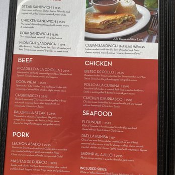 Rumba Cuban Cafe - Menu - Cuban Near Me - Naples, Florida Rumba Cuban Cafe - Menu - Cuban Near Me - Naples, Florida
