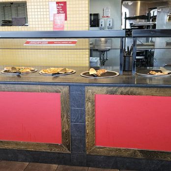 Cicis Pizza - The pizza section of the buffet. - Pizza Near Me - Naperville, Illinois