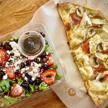 Blaze Pizza - Salad and 1/2 pizza combo. - Pizza Near Me - Sugar Land, Texas Blaze Pizza - Salad and 1/2 pizza combo. - Pizza Near Me - Sugar Land, Texas