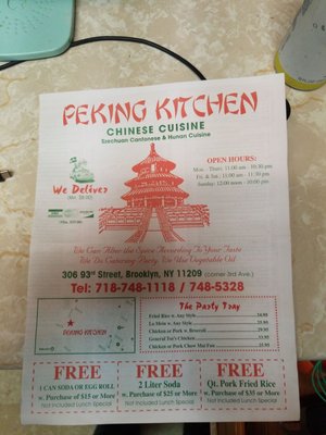 Peking Kitchen Closed Chinese 306 93rd St Brooklyn Ny Restaurant Reviews Phone Number