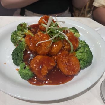 Flock to the Wok - Sweet & Sour Shrimp - Chinese Near Me - Savannah, Georgia