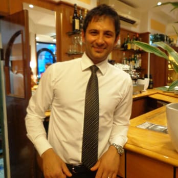 Eleonora d'Arborea - Franceso, the charming and handsome maitre d' hotel - Seafood Near Me - Rome, RM Eleonora d'Arborea - Franceso, the charming and handsome maitre d' hotel - Seafood Near Me - Rome, RM