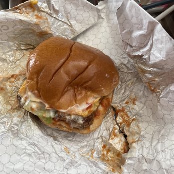 Wendy's - a hamburger with a bite taken out of it - Fast Food Near Me - Aurora, Colorado