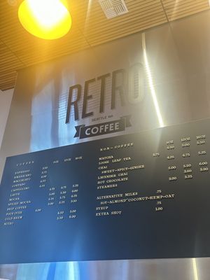 Menu photo 5 Retro Coffee Seattle, WA Menu photo 5 Retro Coffee Seattle, WA