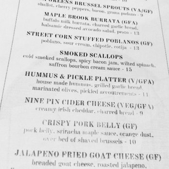 Savoy Taproom - We had the Maple Brook Burrata and the Smoked Scallops. - Cocktail Bars Near Me - Albany, New York