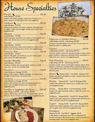 Menu photo 1 Morina's Italian Restaurant Cabot, AR Menu photo 1 Morina's Italian Restaurant Cabot, AR