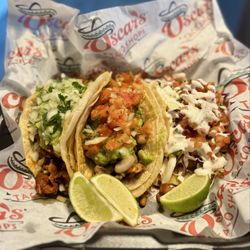 Oscar’s Taco Shops - Pastor/ Carne Asada/ Pescado