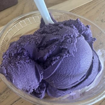 Malaya - Ube coconut ice cream - Coffee & Tea Near Me - Los Angeles, California