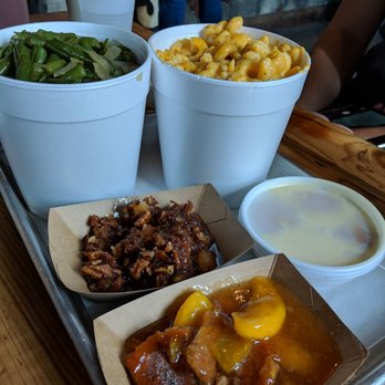 Black's Barbecue Austin - Norma Jean's Beans - 2 stars. Mac & Cheese - 3 stars. Pecan Cobbler - 4 stars. Feel'n Peachy Cobbler - 3 stars. Mon lunch 2019-02-18 - Barbeque Near Me - Austin, Texas Black's Barbecue Austin - Norma Jean's Beans - 2 stars. Mac & Cheese - 3 stars. Pecan Cobbler - 4 stars. Feel'n Peachy Cobbler - 3 stars. Mon lunch 2019-02-18 - Barbeque Near Me - Austin, Texas