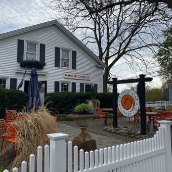 Orange Cat Coffee Co - Outside! - Coffee & Tea Near Me - Lewiston, New York