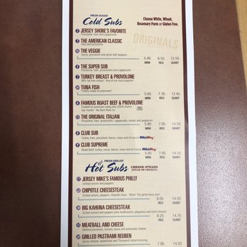 Jersey Mike's Subs - Menu - Sandwiches Near Me - Bartlett, Tennessee