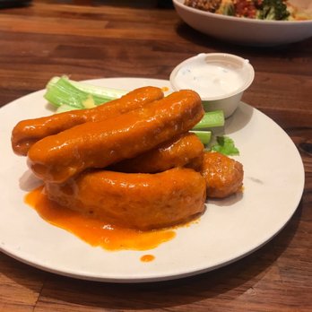 Veggie Grill by Next Level - Buffalo Wings - Vegan Near Me - Carlsbad, California