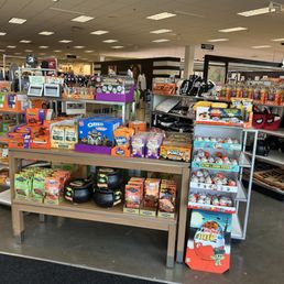 As soon as you walk in...CANDY!!! I bet parents with kids "love" this.