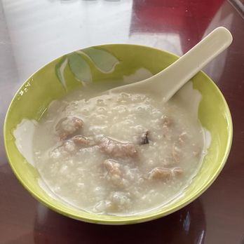 Dim Sum King - Congee that taste homemade! Ate a couple of spoonfuls before taking this pic at home. - Dim Sum Near Me - San Francisco, California