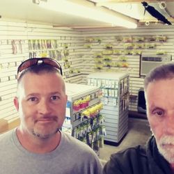 Smith's Bait & Tackle - And that would be me, Steve Smith on the right, come see us.