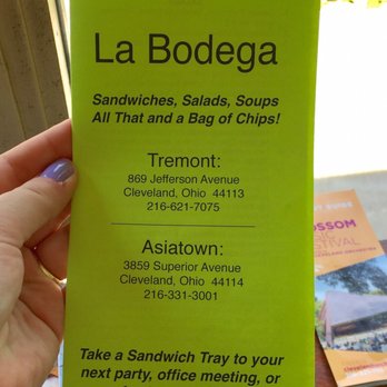 La Bodega - Sandwiches Near Me - Cleveland, Ohio