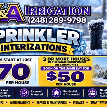 EA Irrigation - Irrigation Near Me - Hazel Park, Michigan EA Irrigation - Irrigation Near Me - Hazel Park, Michigan