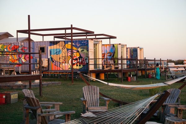 FlopHouze - Shipping Container Hotel by null