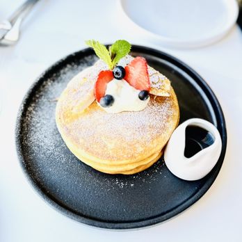 Terravita - Lemon & Ricotta Pancakes - New American Near Me - Edgewater, New Jersey Terravita - Lemon & Ricotta Pancakes - New American Near Me - Edgewater, New Jersey