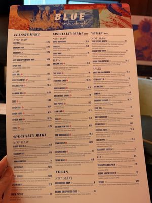 Menu photo 4 Blue Sushi Sake Grill Houston, TX