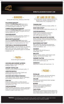Menu photo 7 Pullmans At Trolley Square Appleton, WI Menu photo 7 Pullmans At Trolley Square Appleton, WI