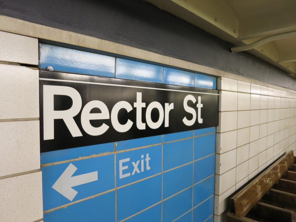 RECTOR STREET BMT SUBWAY STATION Updated August 2024 Rector St, New