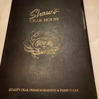 Shaw's Crab House - Menu - Seafood Near Me - Chicago, Illinois Shaw's Crab House - Menu - Seafood Near Me - Chicago, Illinois