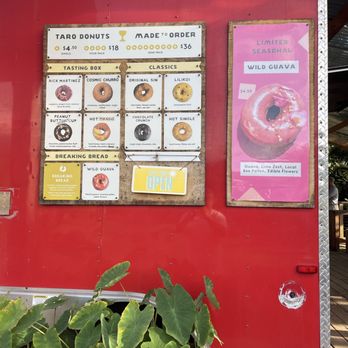 Holey Grail Donuts - Donut  flavors - Vegan Near Me - Hanalei, Hawaii