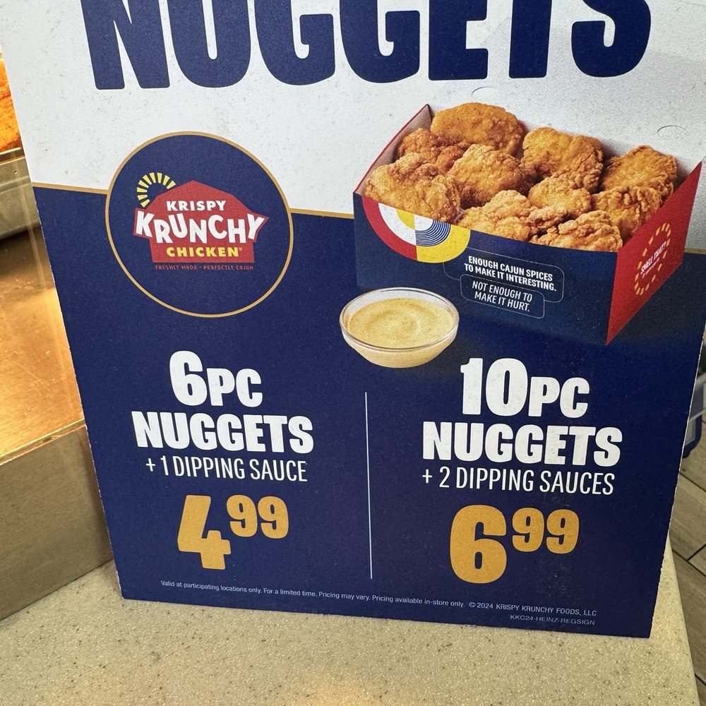 Krispy Krunchy Chicken - Menu - Seafood Near Me - Long Beach, California