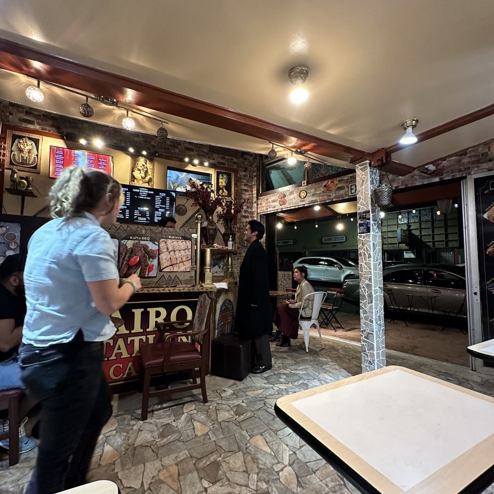 Cairo Station Cafe - Dining area - Egyptian Near Me - Oakland, California Cairo Station Cafe - Dining area - Egyptian Near Me - Oakland, California
