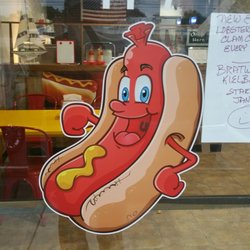 Big Daddy's Hot Dogs - Big Daddy on the door