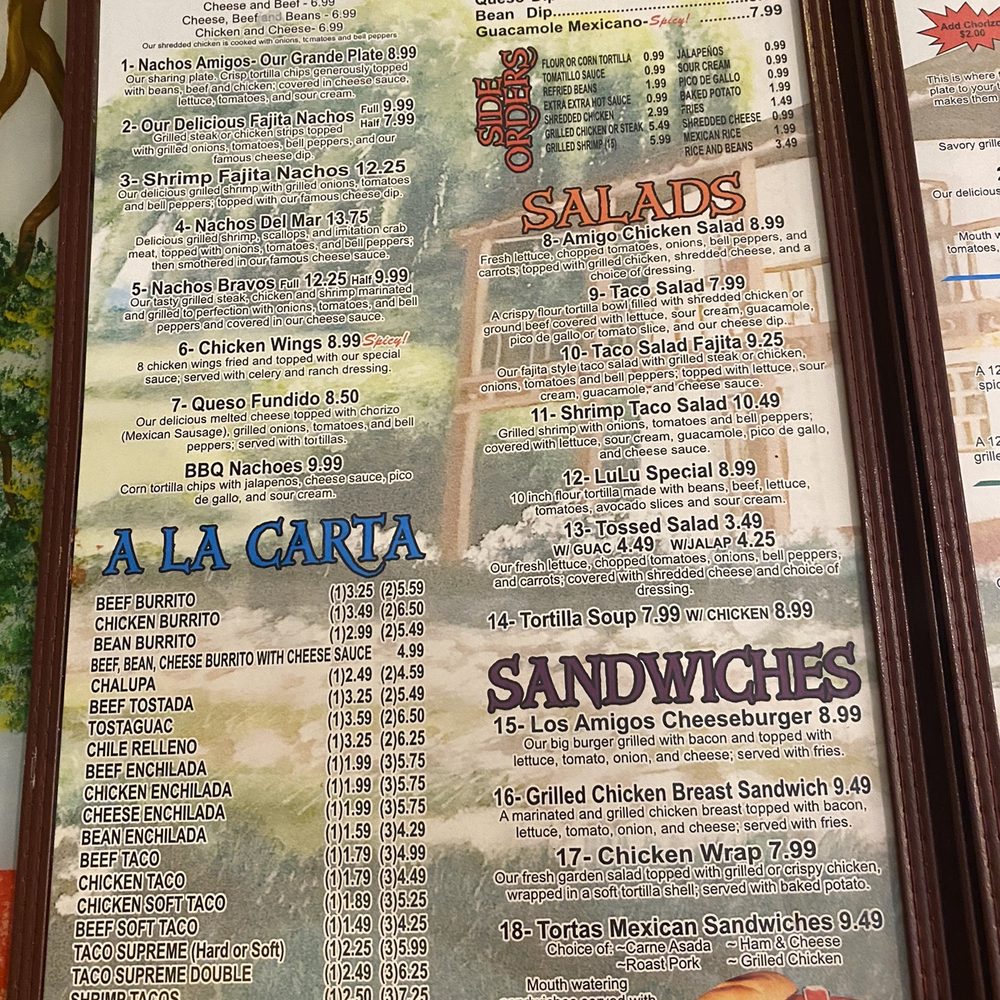 Los Amigos - Menu - Mexican Near Me - Mountain Grove, Missouri Los Amigos - Menu - Mexican Near Me - Mountain Grove, Missouri