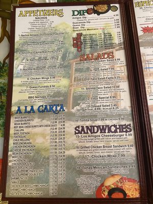 Menu photo 7 Los Amigos Mountain Grove, MO
