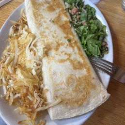Smothered Breakfast Burrito